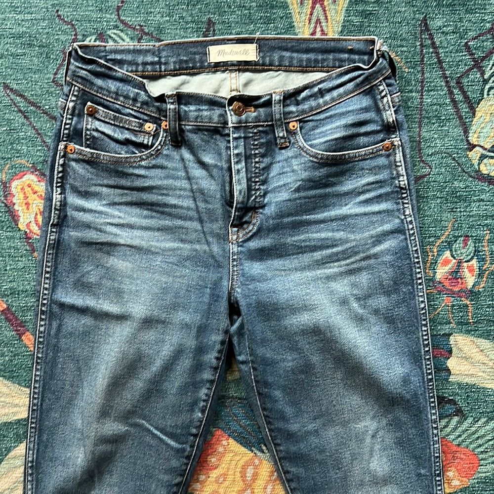 Madewell 9” high rise skinny